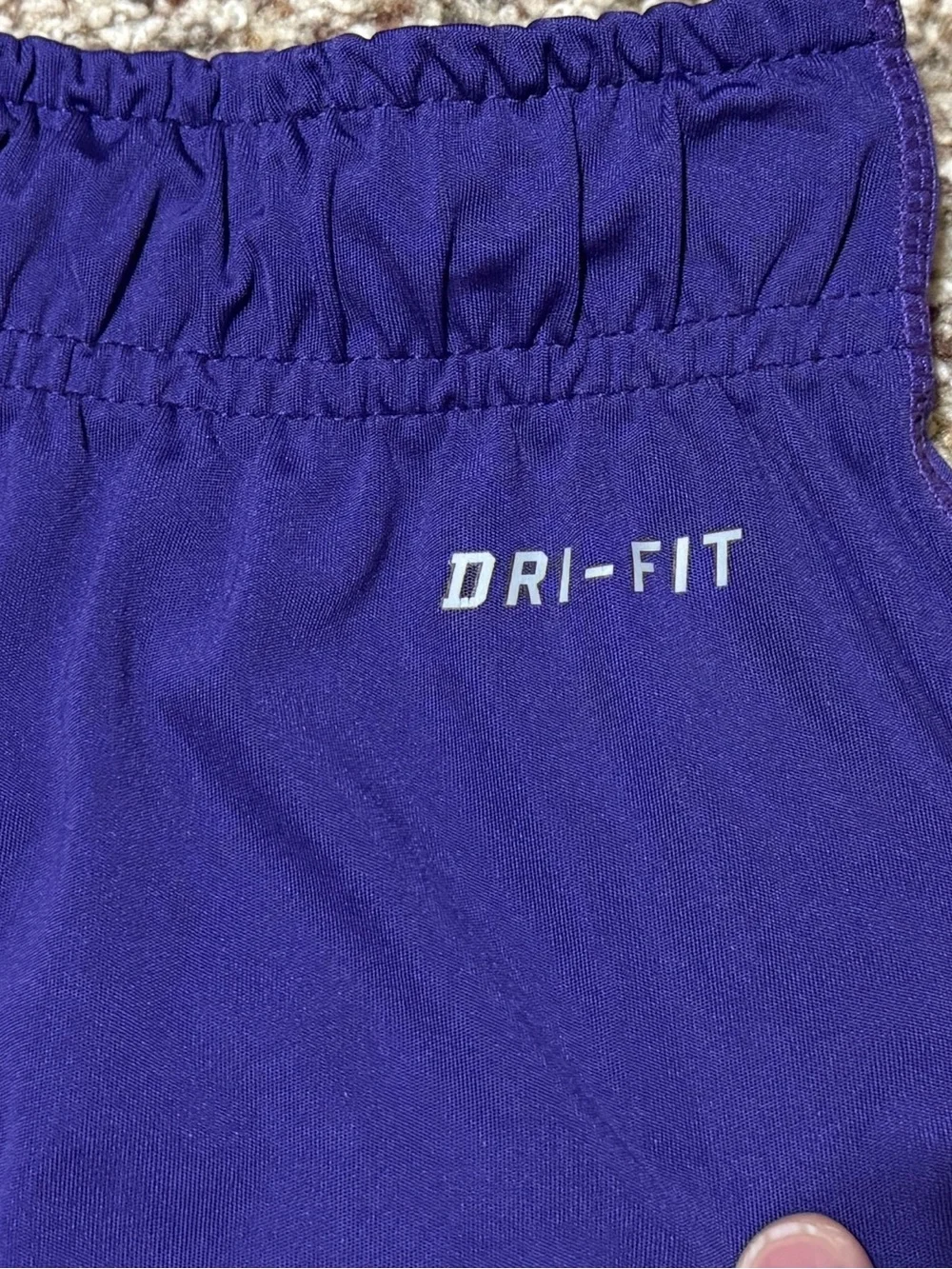 Nike Purple Navy Basketball Athletic Shorts Bundle of 2 - Mens Small